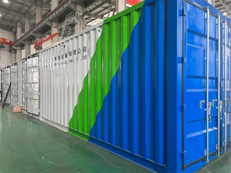 Containerisierte Produktion von grünem Wasserstoff