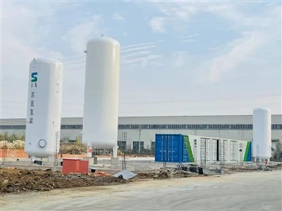 Containerisierte erneuerbare Wasserstoffproduktion